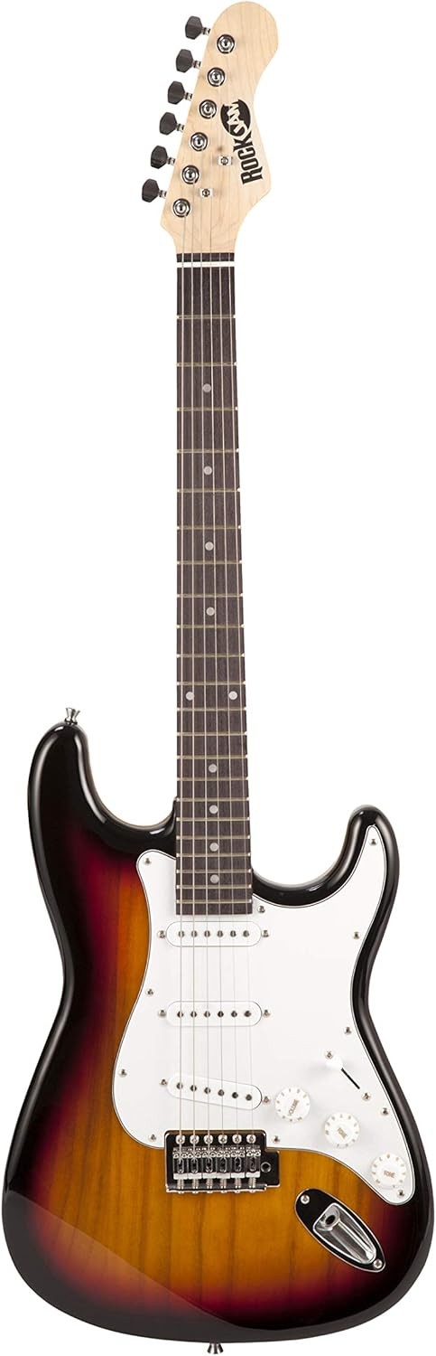 Electric Guitar Starter Kit with 10W Amp Bag Strap Sunburst