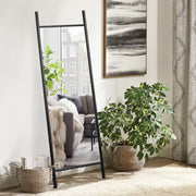 Large Full-Length Ladder Style Wall Mirror 165x55cm Solid Wood Frame