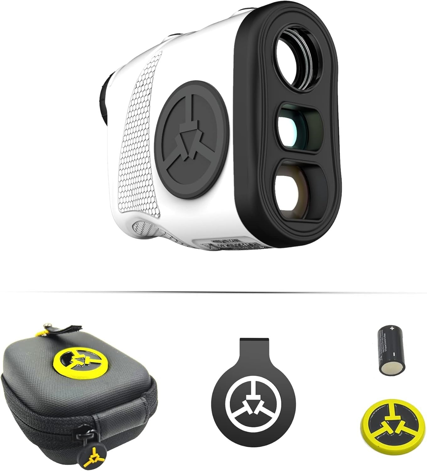 Golf Rangefinder with Slope Flag Lock Magnetic Holder 1200 Yards