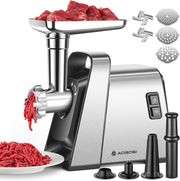 3000W Electric Meat Grinder Sausage Maker Mincer Stainless Steel Kit