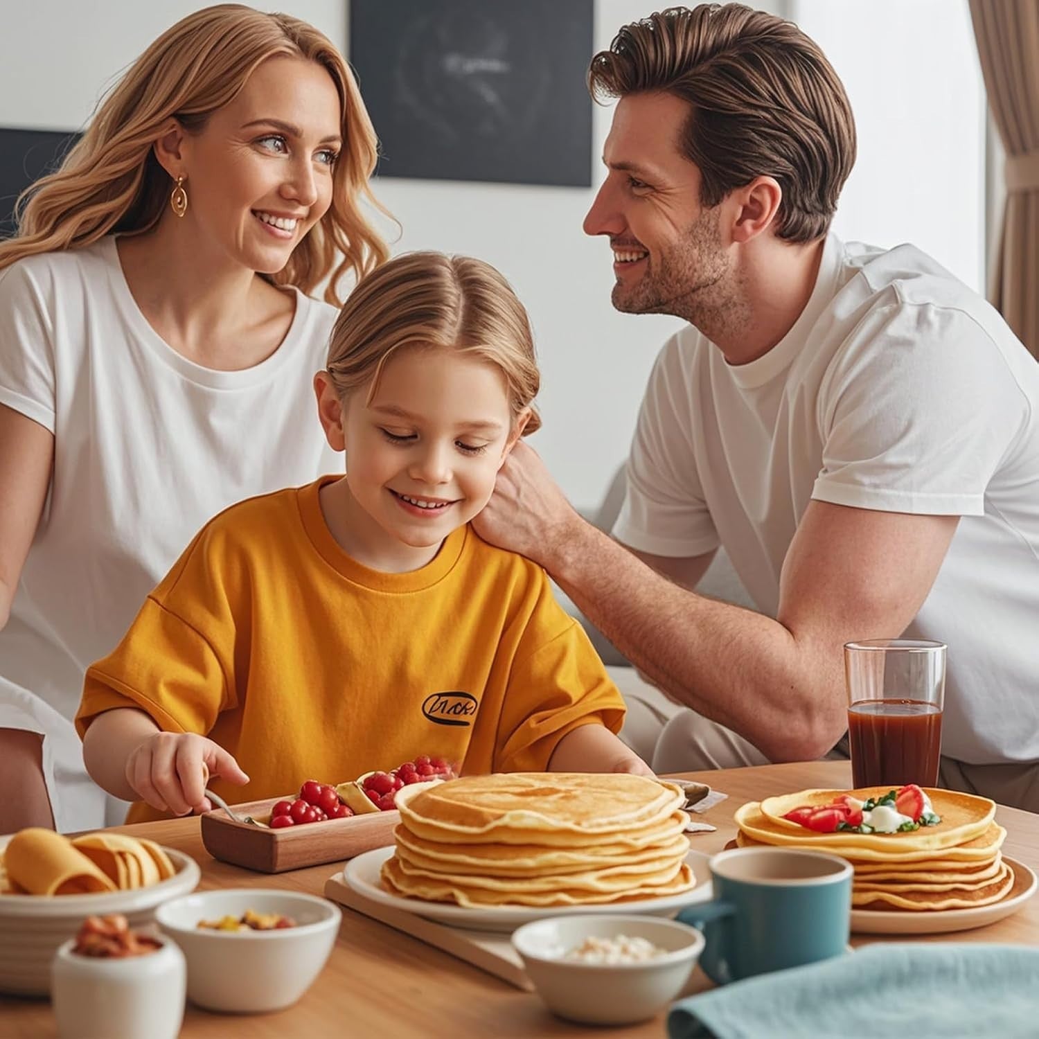 800W Non-Stick Crepe & Pancake Maker – Fast Heating, Easy Clean, Portable