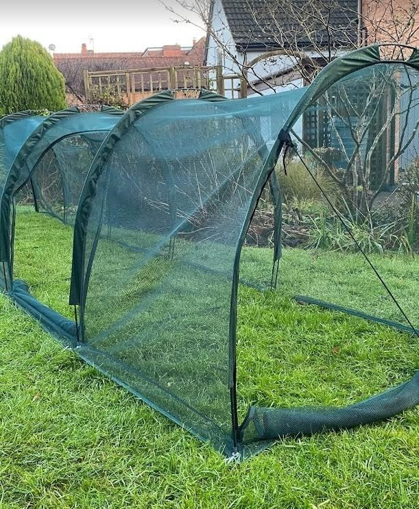 Giant Chicken Run Tunnel 5x1.5x1.5m Bird Flu Secure Pet Cage