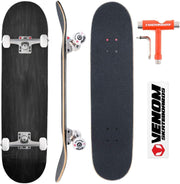 Complete Double Kick Skateboard 52mm Wheels Adults Kids Advanced