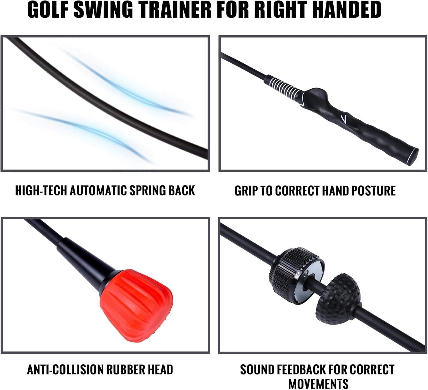 Golf Swing Trainer Warm Up Stick Tempo Flexibility Aid