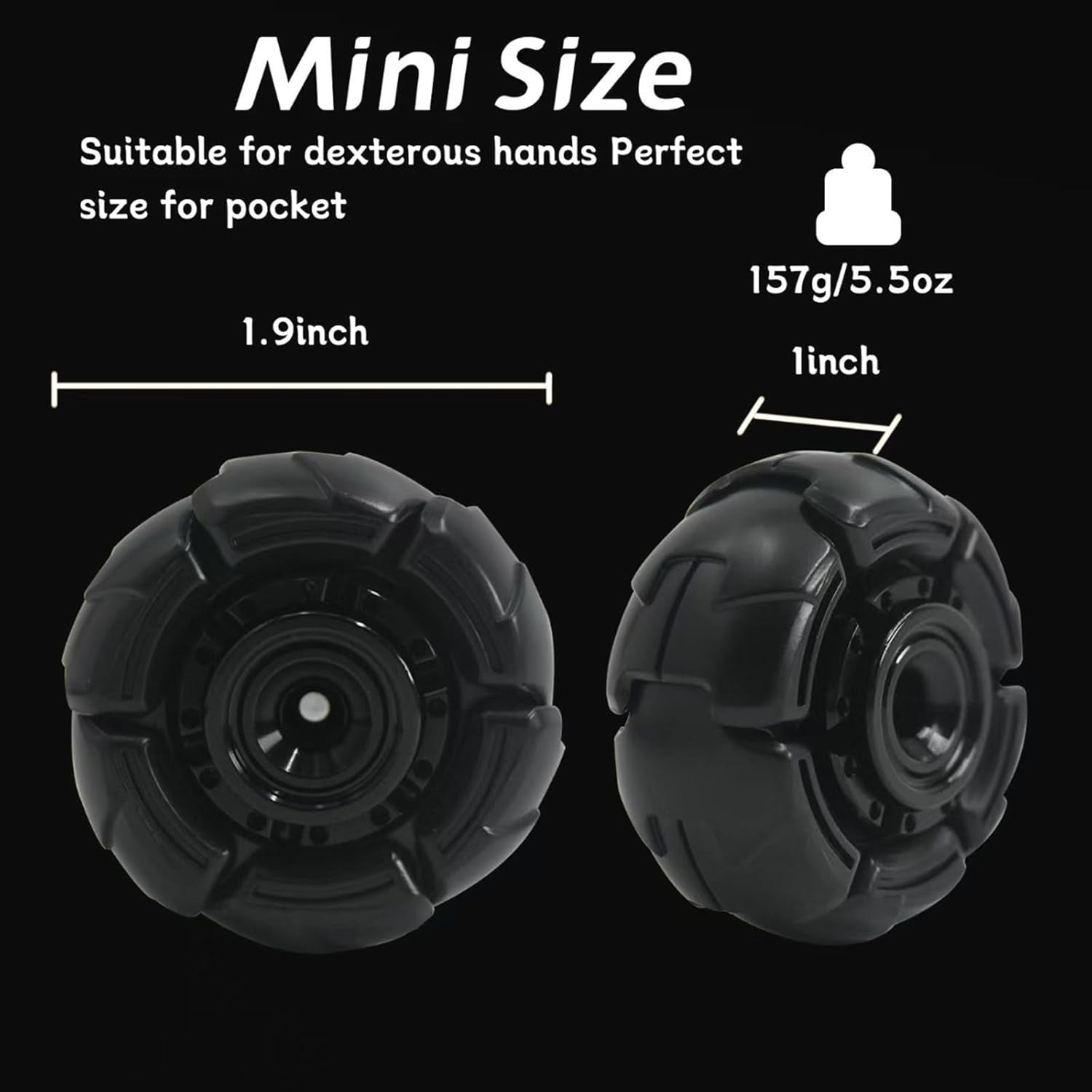 Metal EDC Fidget Slider Stress Relief ADHD Pocket Click Toy Adults