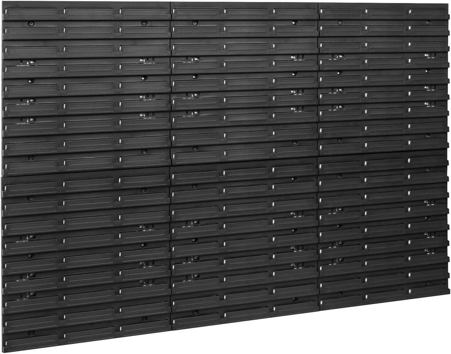 Garage Peg Board Wall Tool Organizer Storage Bin Workshop Rack