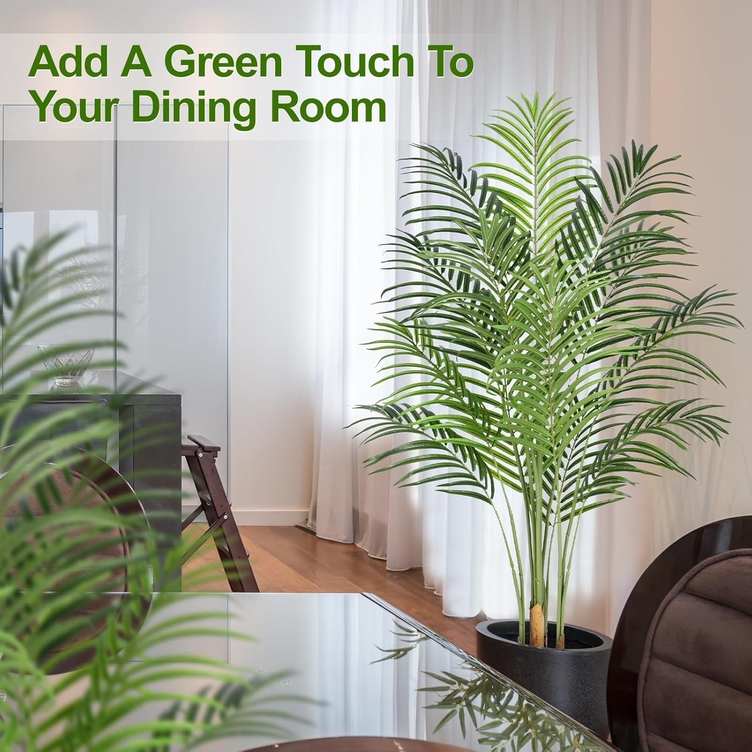 150cm Artificial Palm Tree Faux Tropical Indoor Outdoor Home Garden Decor Plant
