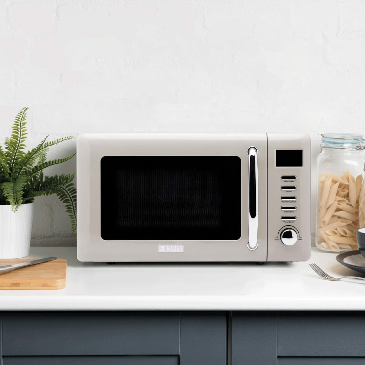 20L Digital Microwave 800W 5 Power Levels 60 Min Timer