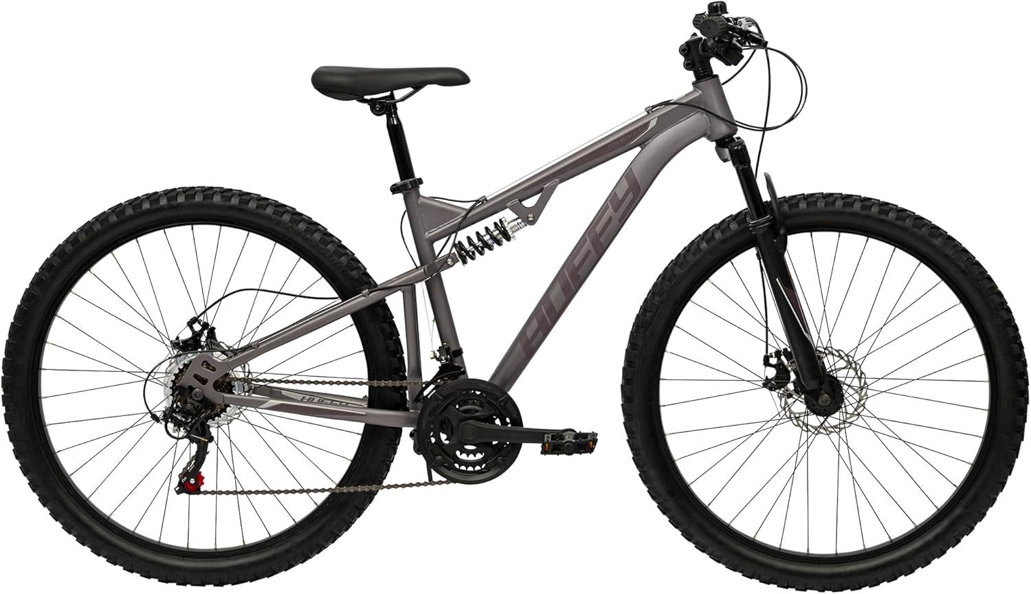 Full Suspension Mountain Bike 21-Speed Disc Brakes 27.5" Wheels Youth