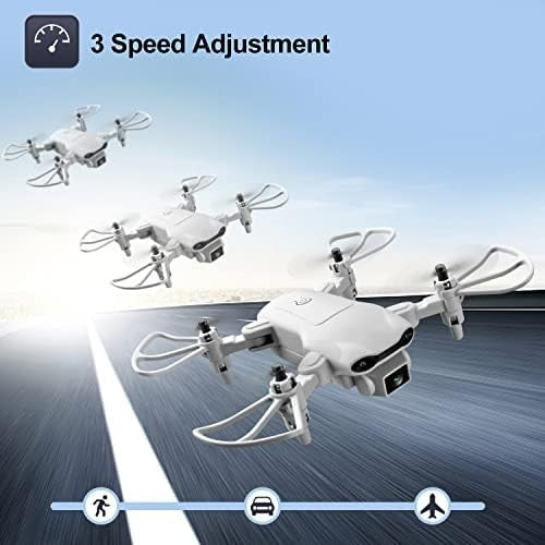 720P HD Mini Drone w/ Camera 3D Flip Headless Mode Foldable FPV Quadcopter Kids