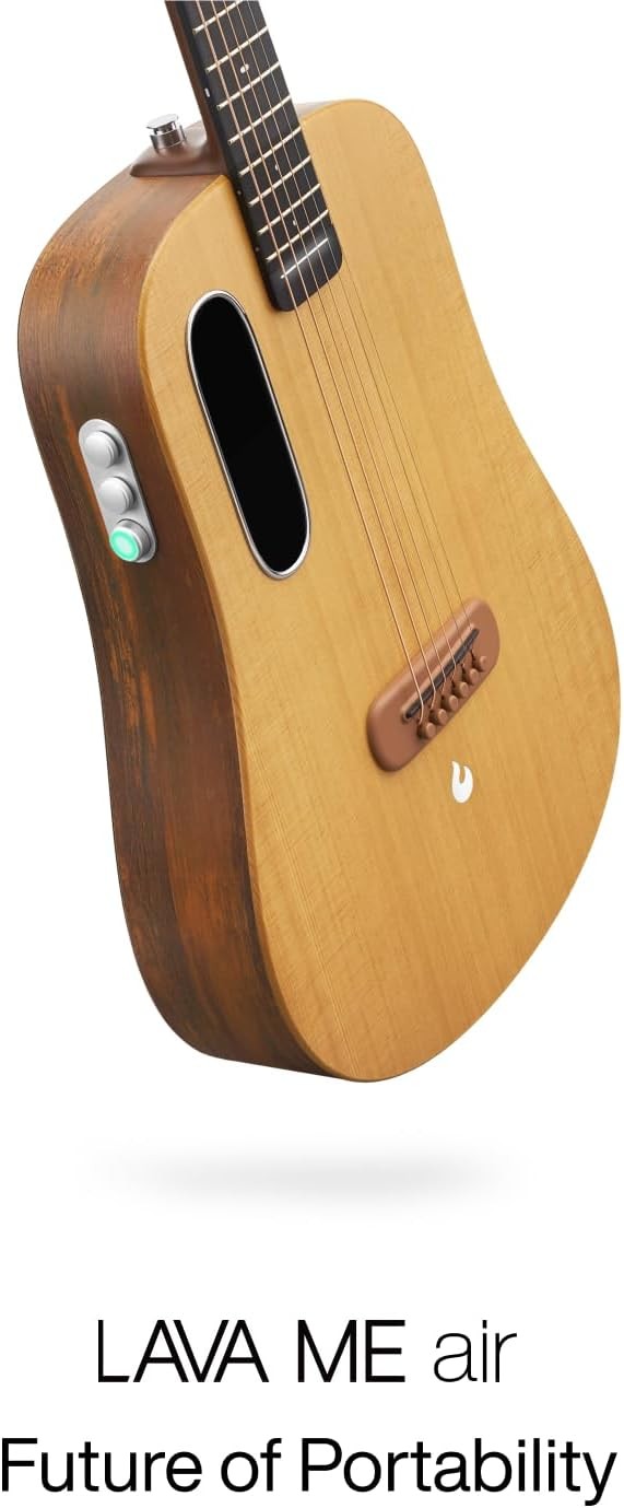 Ultra Thin Electro Acoustic Guitar Spruce Top w Effects Pickup