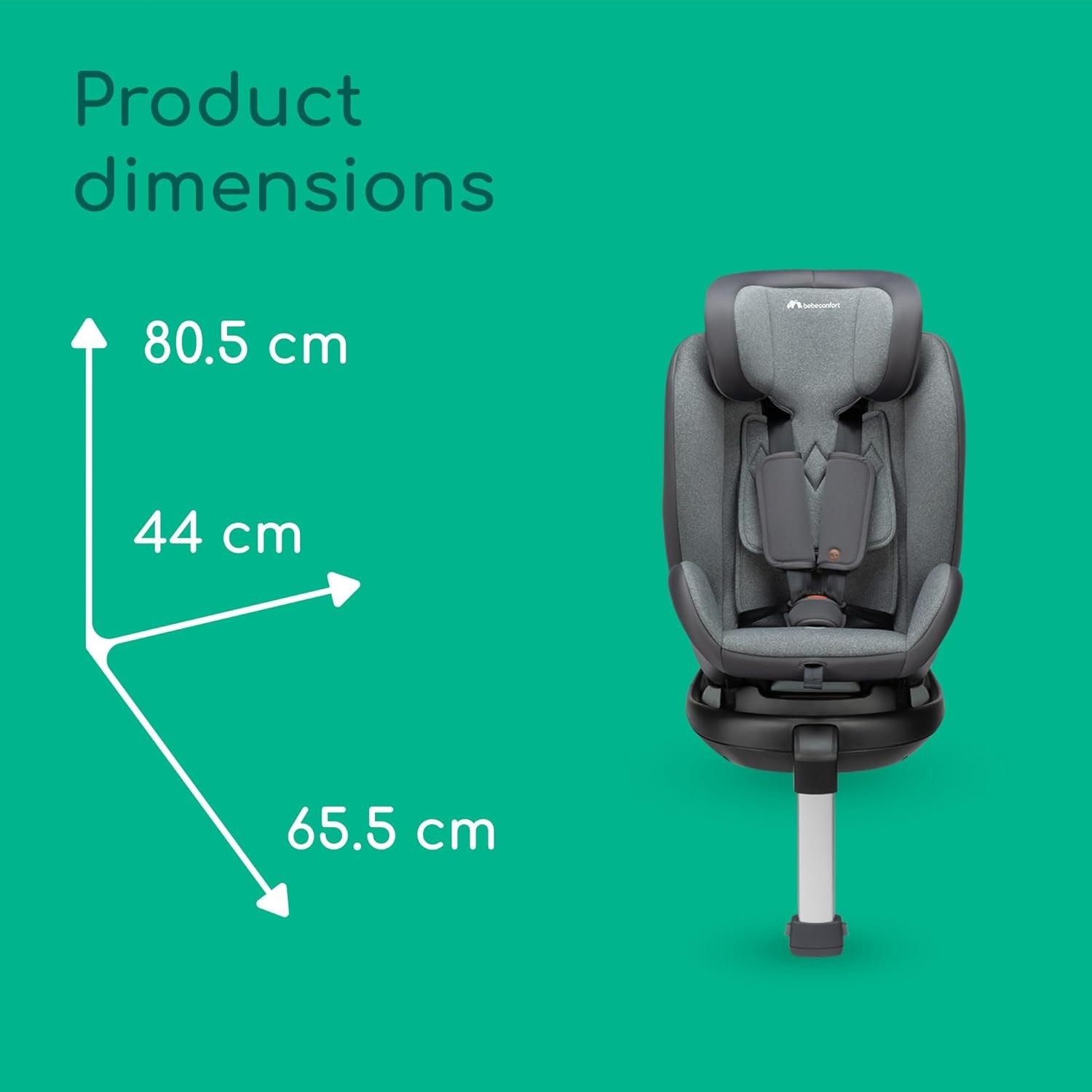 360° Swivel ISOFIX i-Size Car Seat 0–12 Rear & Forward Facing