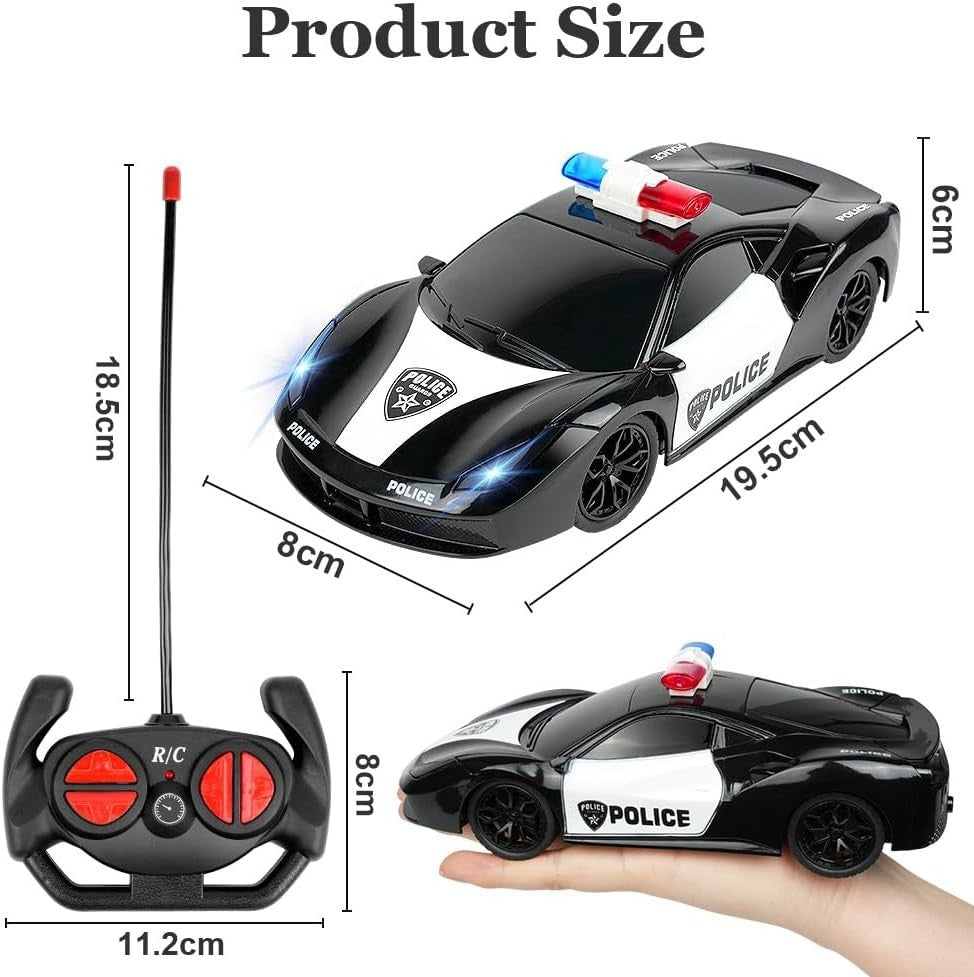 RC Drift Car 27MHz High Speed Stunt Vehicle LED Lights Rechargeable Toy Kids 6+