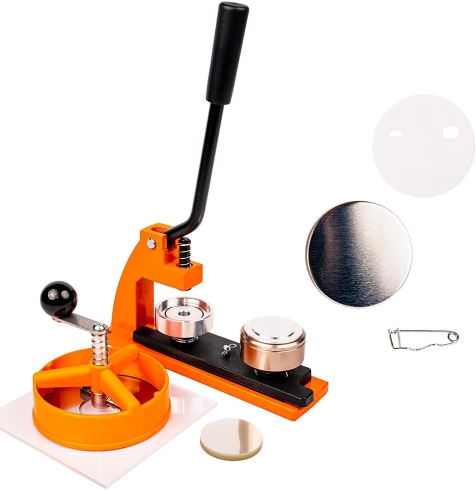 38mm Badge Maker Machine Kit Metal Button Press DIY Pin Badge Cutter