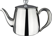 Stainless Steel Teapot 24oz Mirror Finish Tea Pot Cool Touch Handle