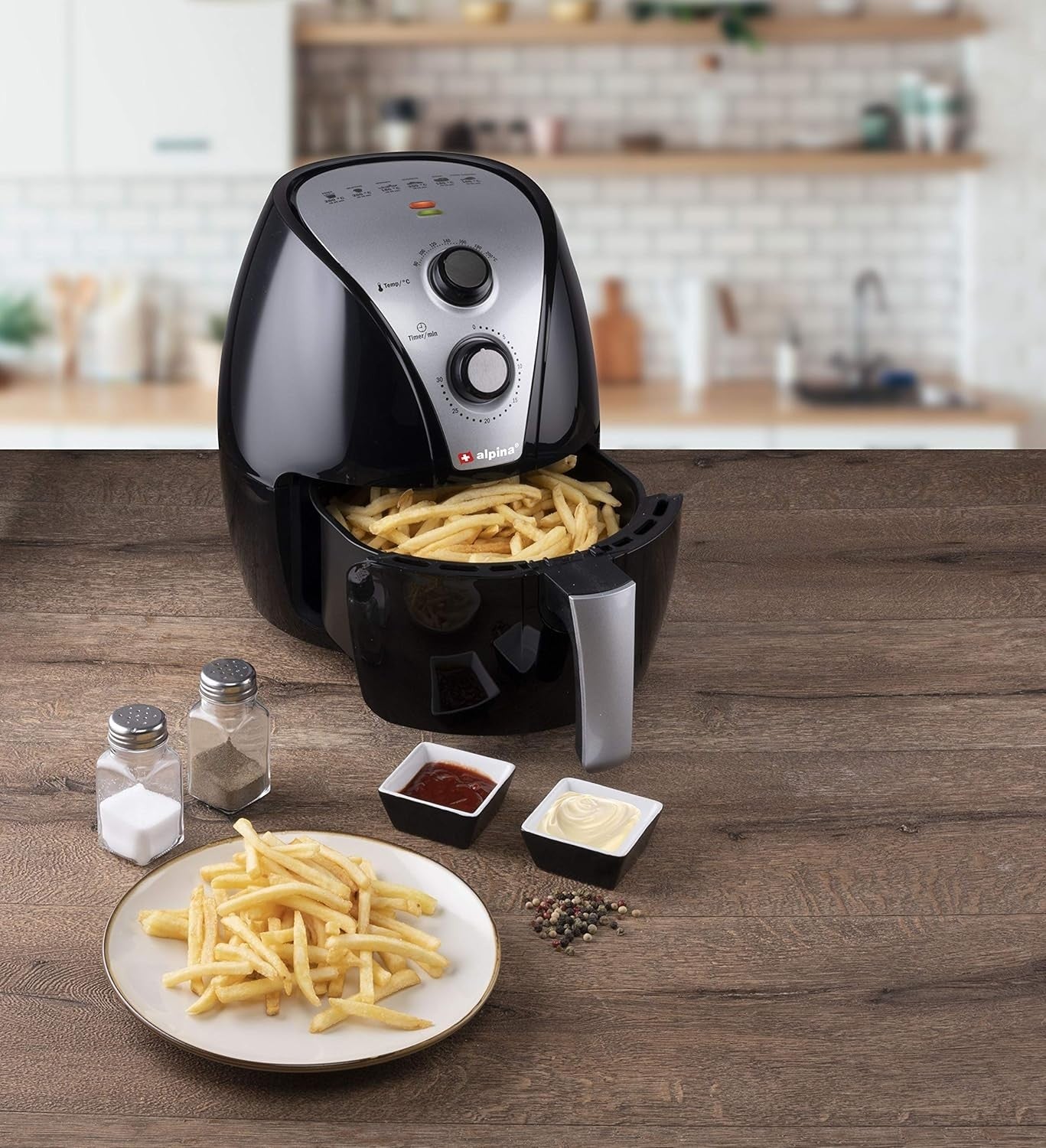 XL Air Fryer 3.2L Oil Free 1500W Adjustable Temp 80–200°C