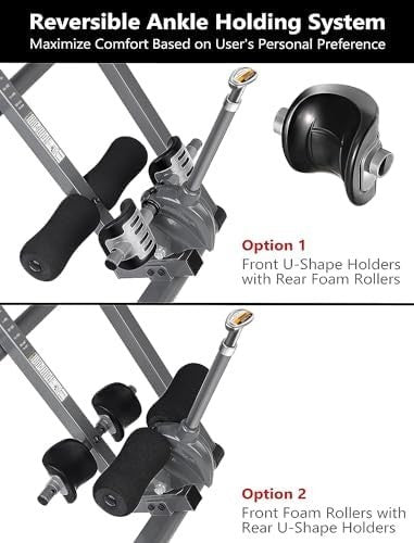 Heavy Duty Inversion Table Back & Neck Pain Relief with Adjustable Headrest