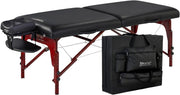 70cm Portable Massage Table w/ 7.6cm Memory Foam & Heat | Pro Spa Reiki Bed
