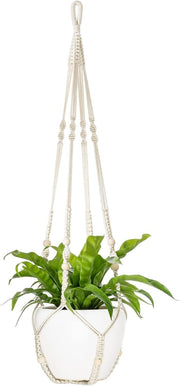 43" Macrame Plant Hanger Boho Indoor Outdoor Pot Holder
