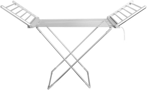 Heated Clothes Airer Dryer 20 Bar Foldable Electric Laundry Rack 15kg