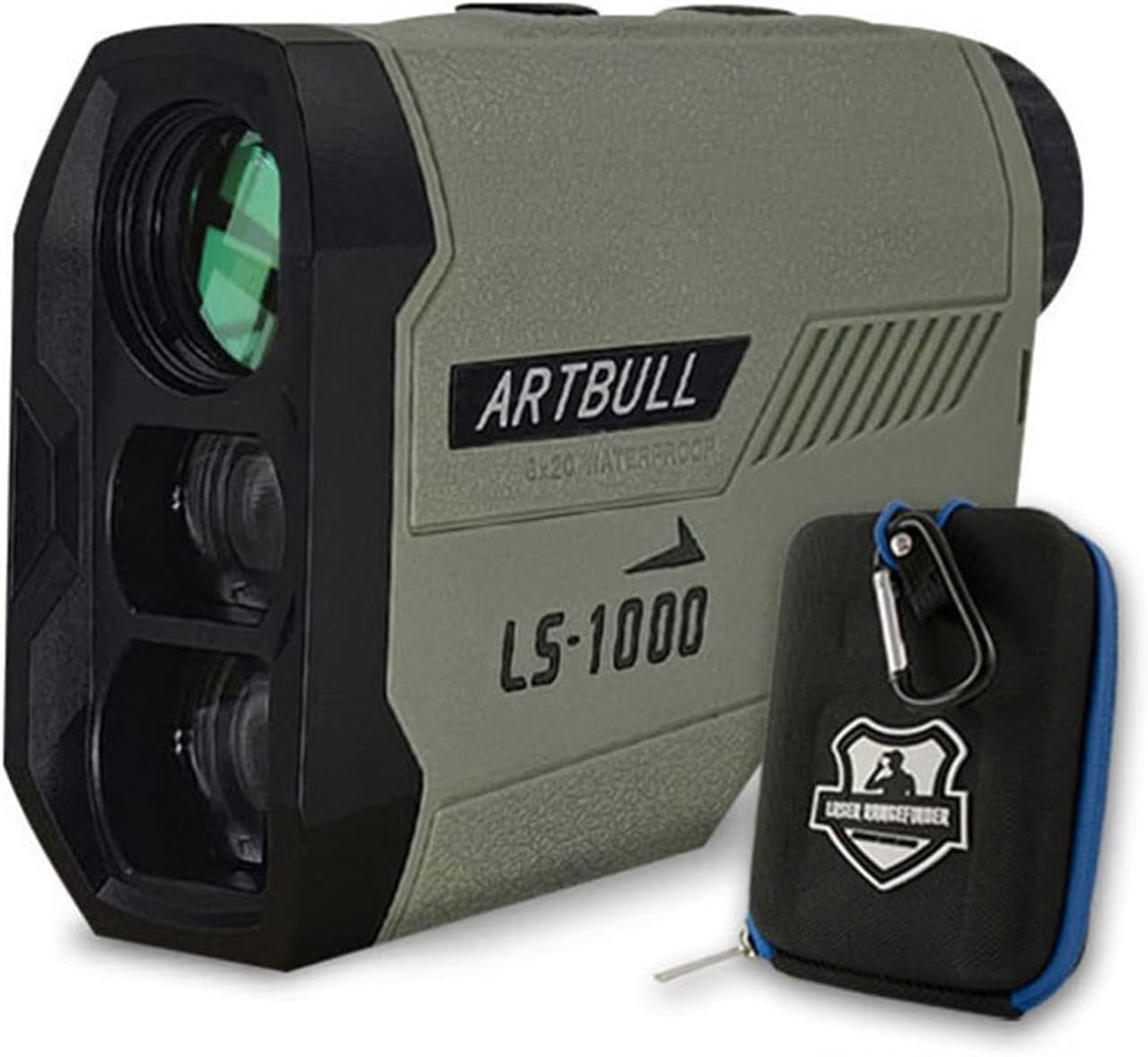 Golf Laser Rangefinder 1000m Flag Lock 6X Magnification Outdoor