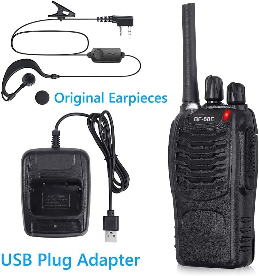 Long Range Walkie Talkies 4PCS Rechargeable 16CH VOX 2 Way Radios