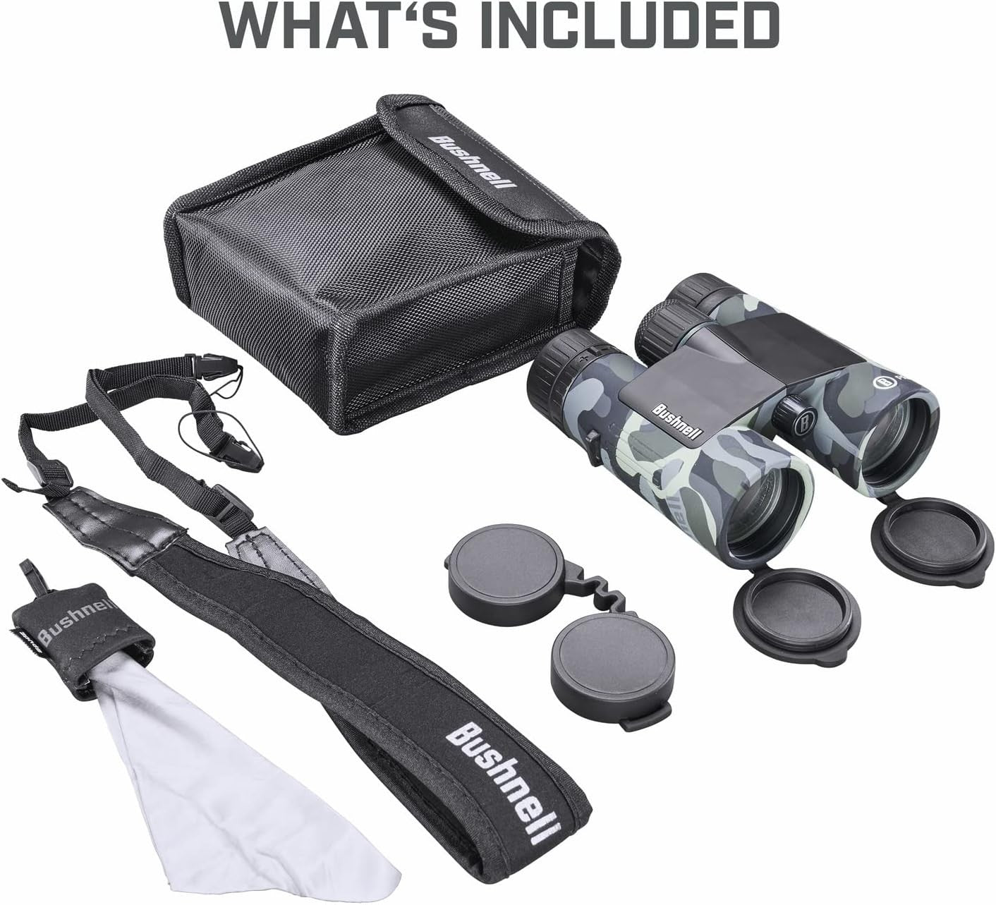 10x42 Camo Waterproof Binoculars HD Optics Wide View for Hunting Outdoors