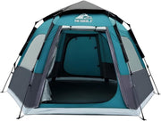 4 Person Instant Pop Camping Tent Waterproof Family Dome