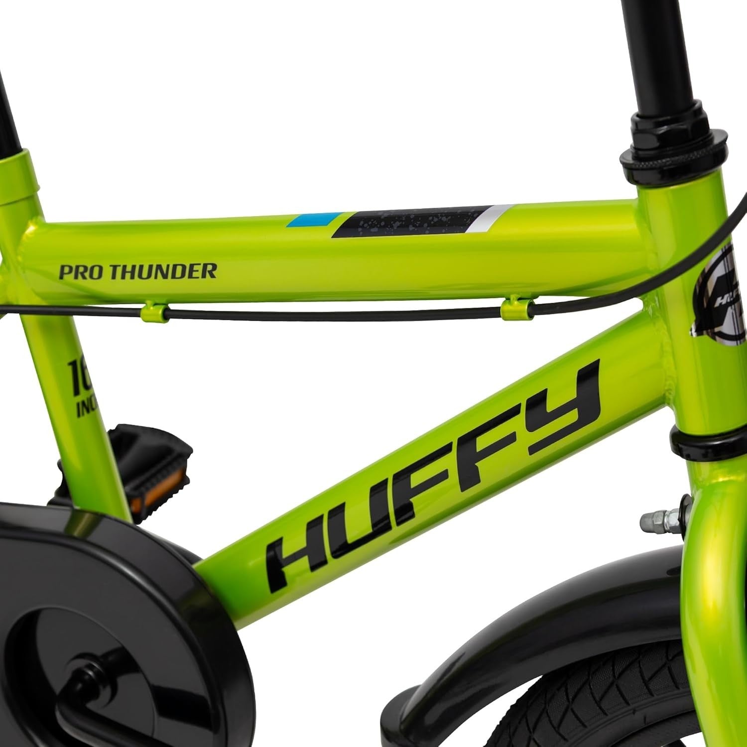 16 Inch Kids Bike with Stabilisers Caliper Brakes Green Age 5-7