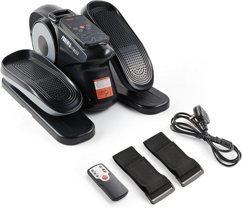 Under Desk Elliptical Pedal Exerciser for Seniors, 12-Speed, Portable & Quiet