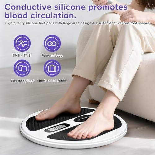 EMS TENS Foot Circulation Stimulator Pain Relief & Neuropathy Therapy