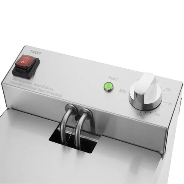 Commercial Electric Deep Fryer 5L 2800W Countertop Stainless Steel