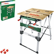 PWB 600 Folding Workbench Bamboo Top 200kg Portable Clamping Table