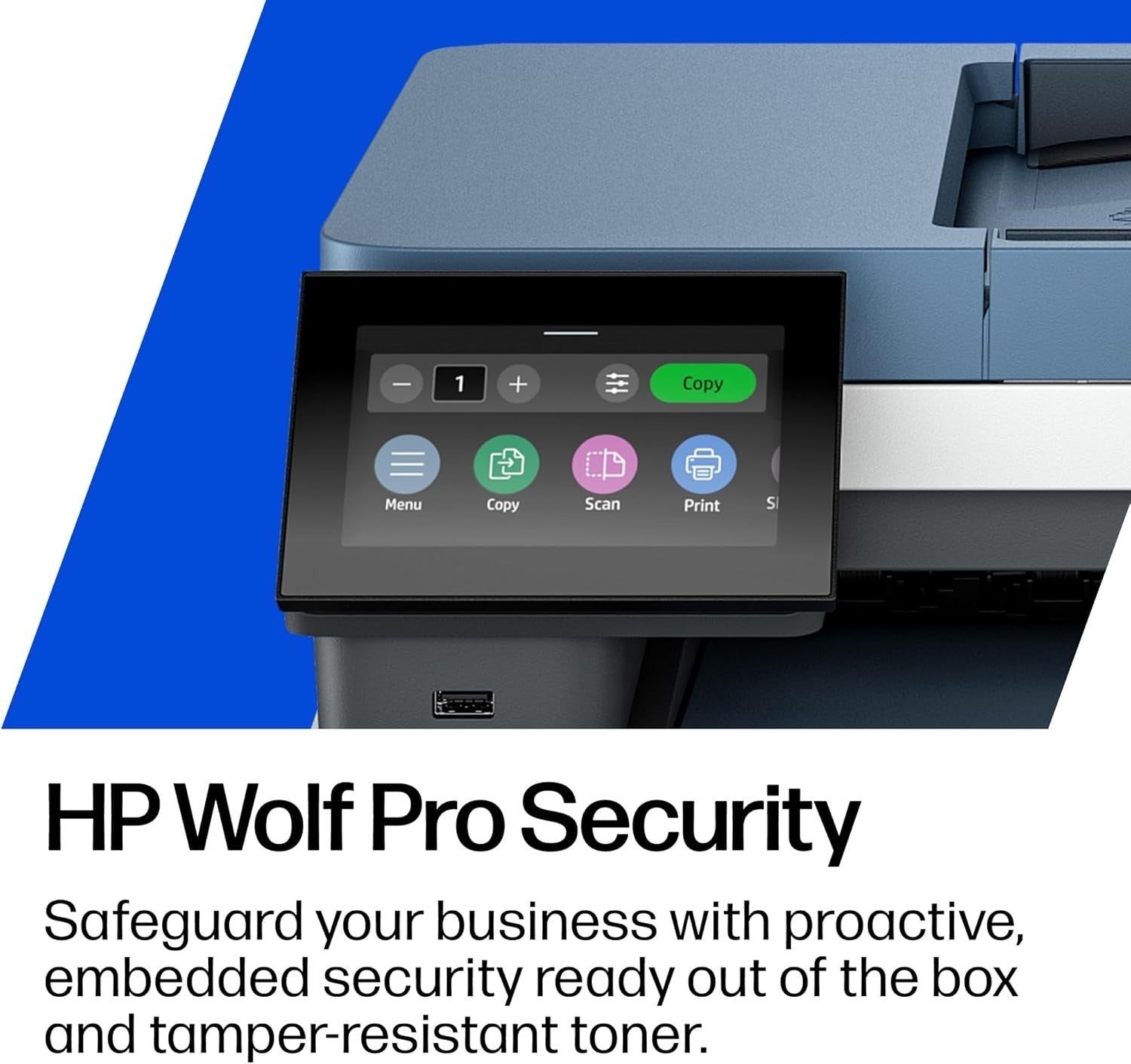 White Black Blue A4 Colour Laser MFP Printer WiFi Duplex ADF 25ppm Office