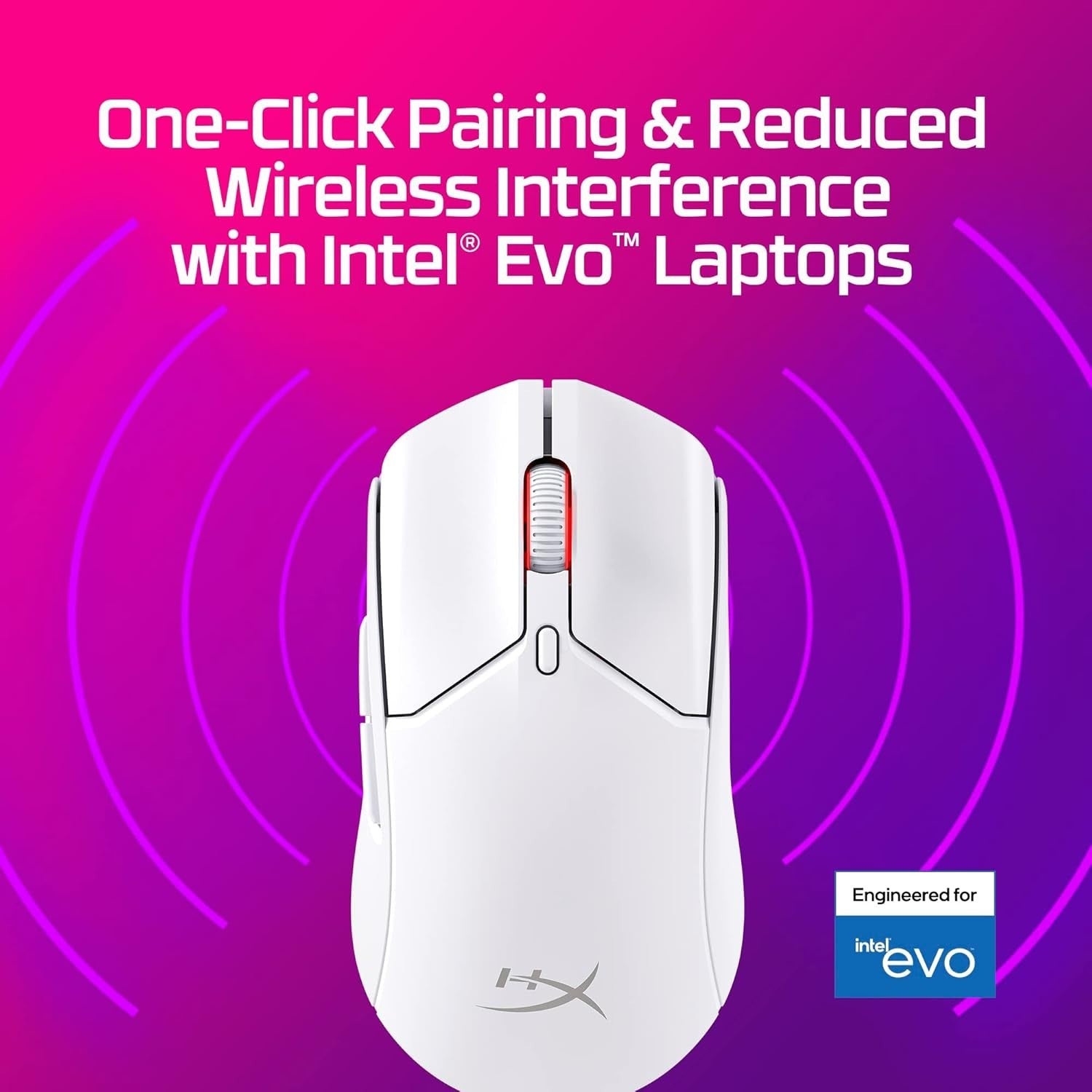 26K DPI Wireless Gaming Mouse 650 IPS Ultra Lightweight Black