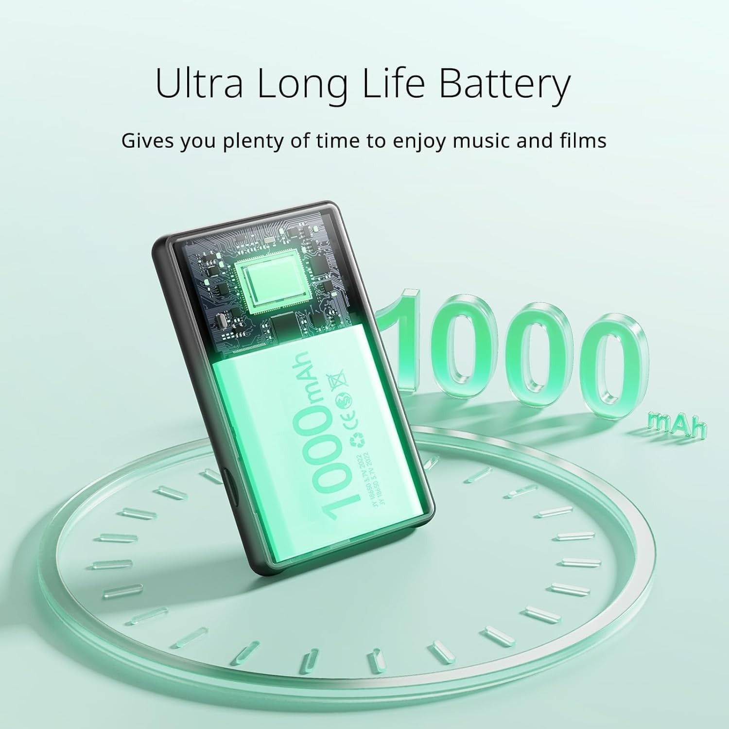 80GB MP4 Player 4" Touch Screen Bluetooth 5.0 FM Radio