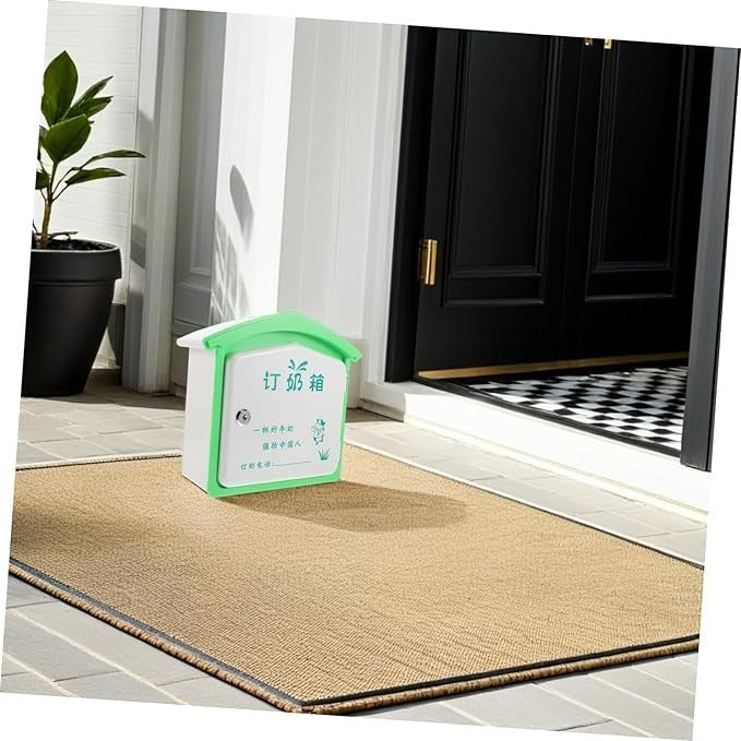 Secure Wall Mounted Outdoor Lock Box – Weatherproof Key Safe & Mail Storage