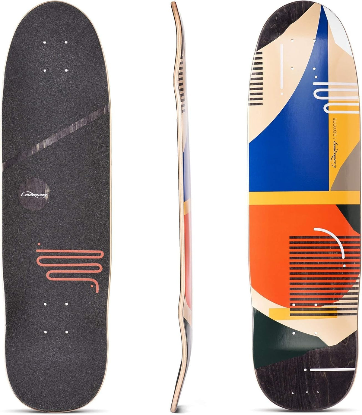 Lightweight Loaded Coyote Longboard Skateboard Deck – Freeride & Freestyle