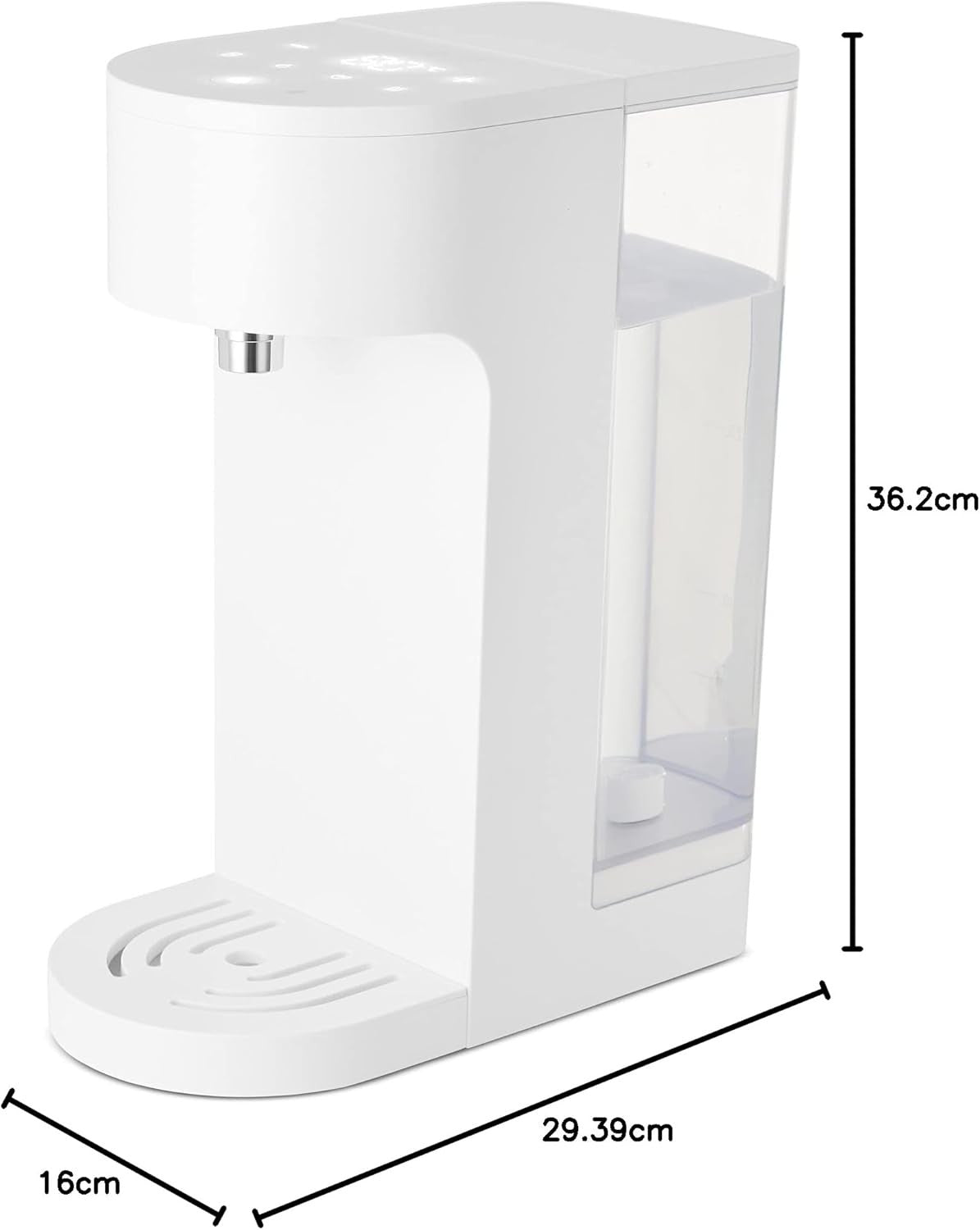 Instant Hot Water Dispenser 4L Touch LED Fast Boil Energy Saving Countertop