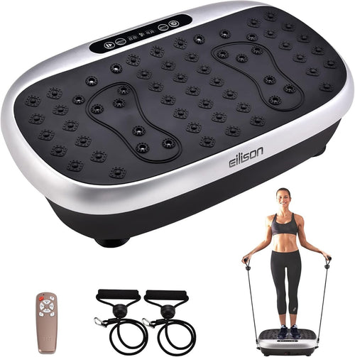 Whole Body Vibration Plate Home Workout Lymphatic Drainage Fitness