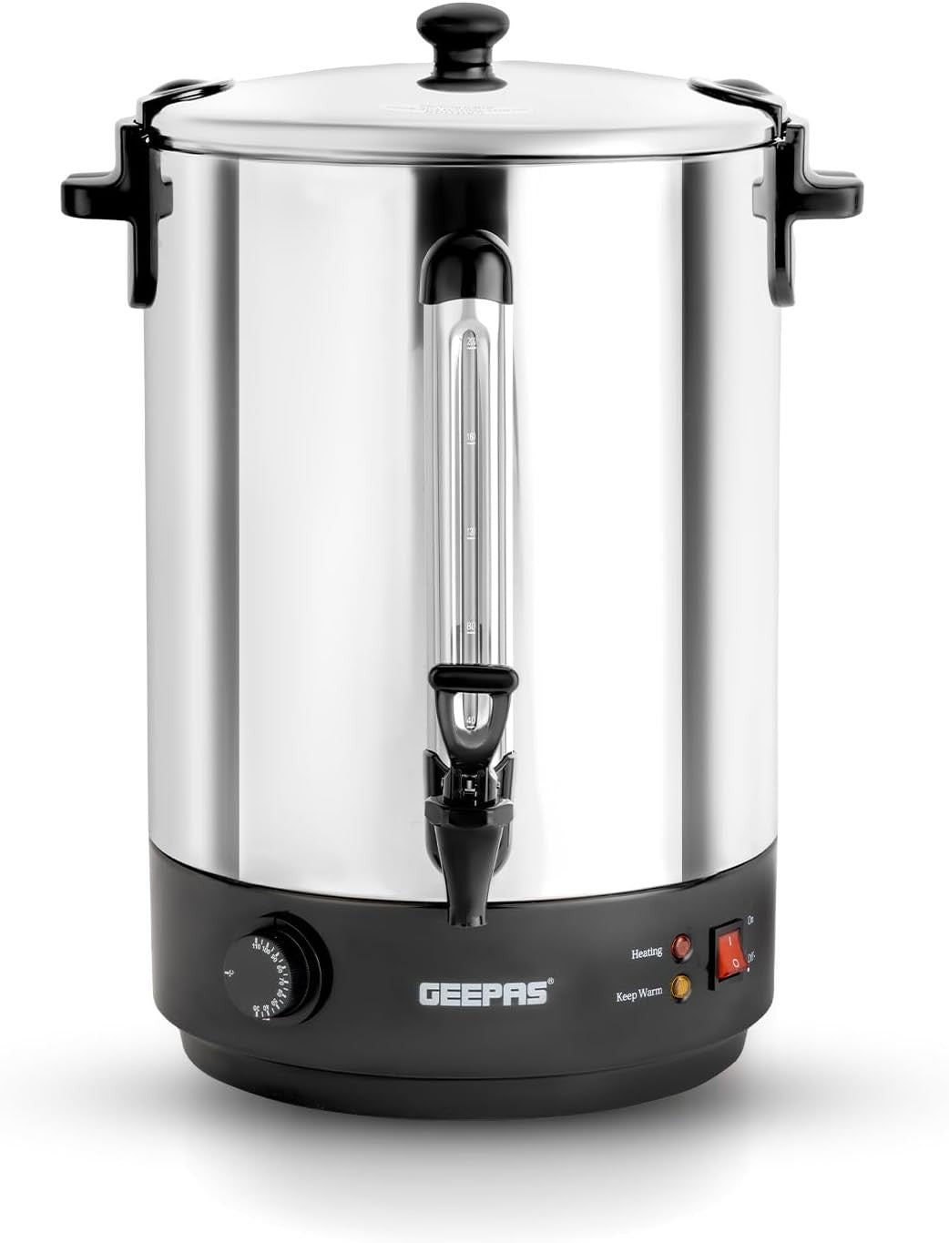 Electric Catering Urn Hot Water Boiler 30L Stainless Steel Keep Warm