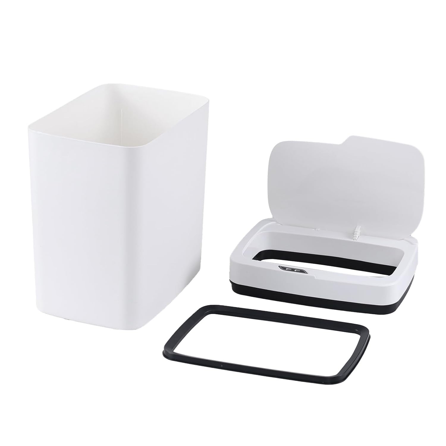 15L Automatic Motion Sensor Trash Bin Touchless White
