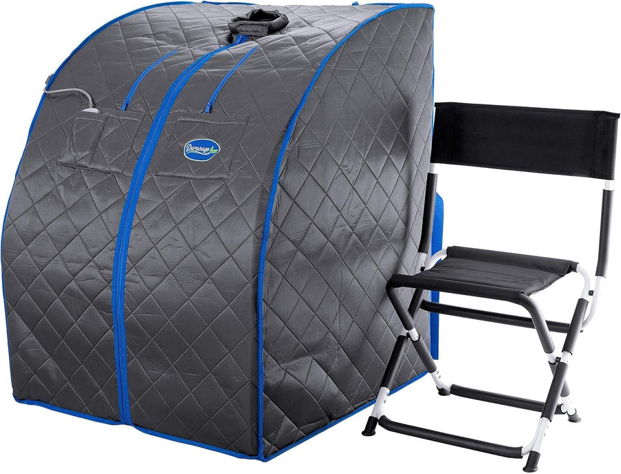 Portable Infrared Sauna Spa Home X-Large Personal Detox Weight Loss 3-Panel