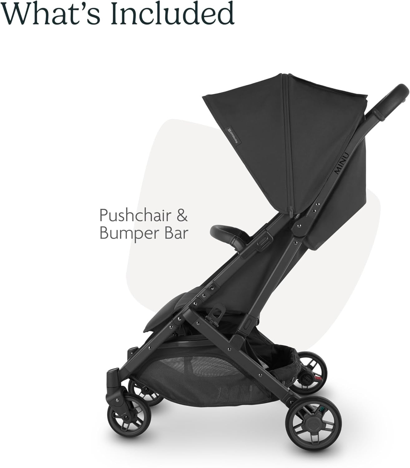 Compact Travel Baby Pushchair One Hand Fold Lightweight Stroller 6m+ 22kg