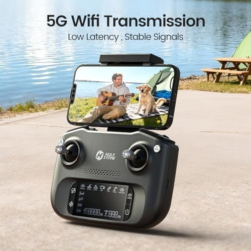 4K EIS GPS Drone Auto Return 60min Flight Brushless Motor Foldable Quadcopter