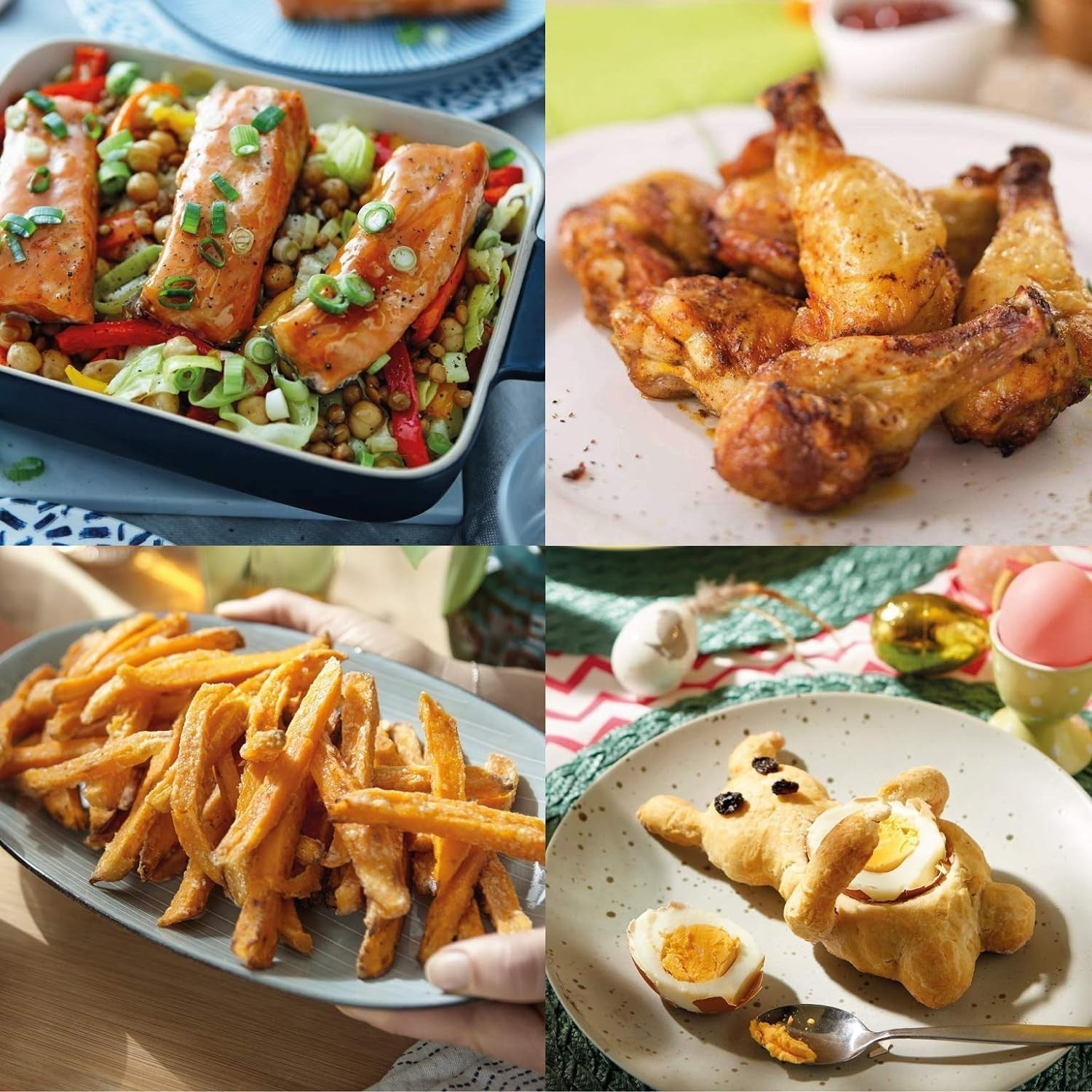 4.1L Air Fryer Digital Touch 13in1 Rapid Air 90% Less Fat Keep Warm
