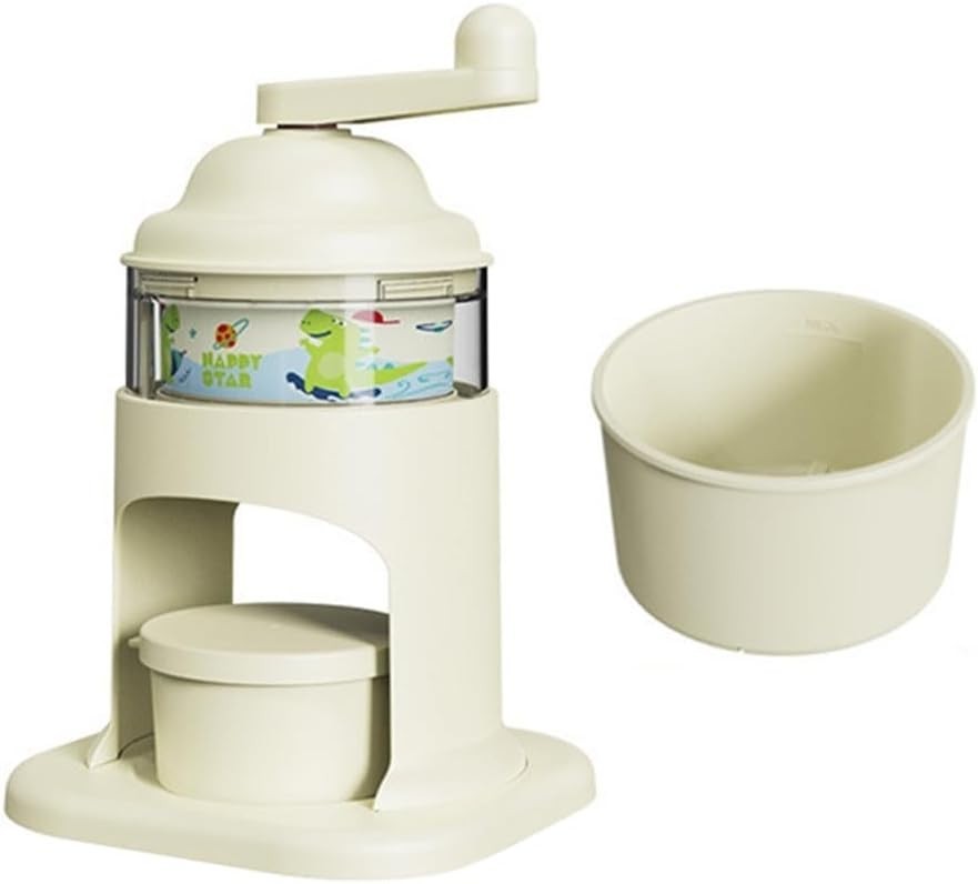 Manual Ice Crusher Snow Cone Slush Maker Hand Crank Shaved Ice Machine