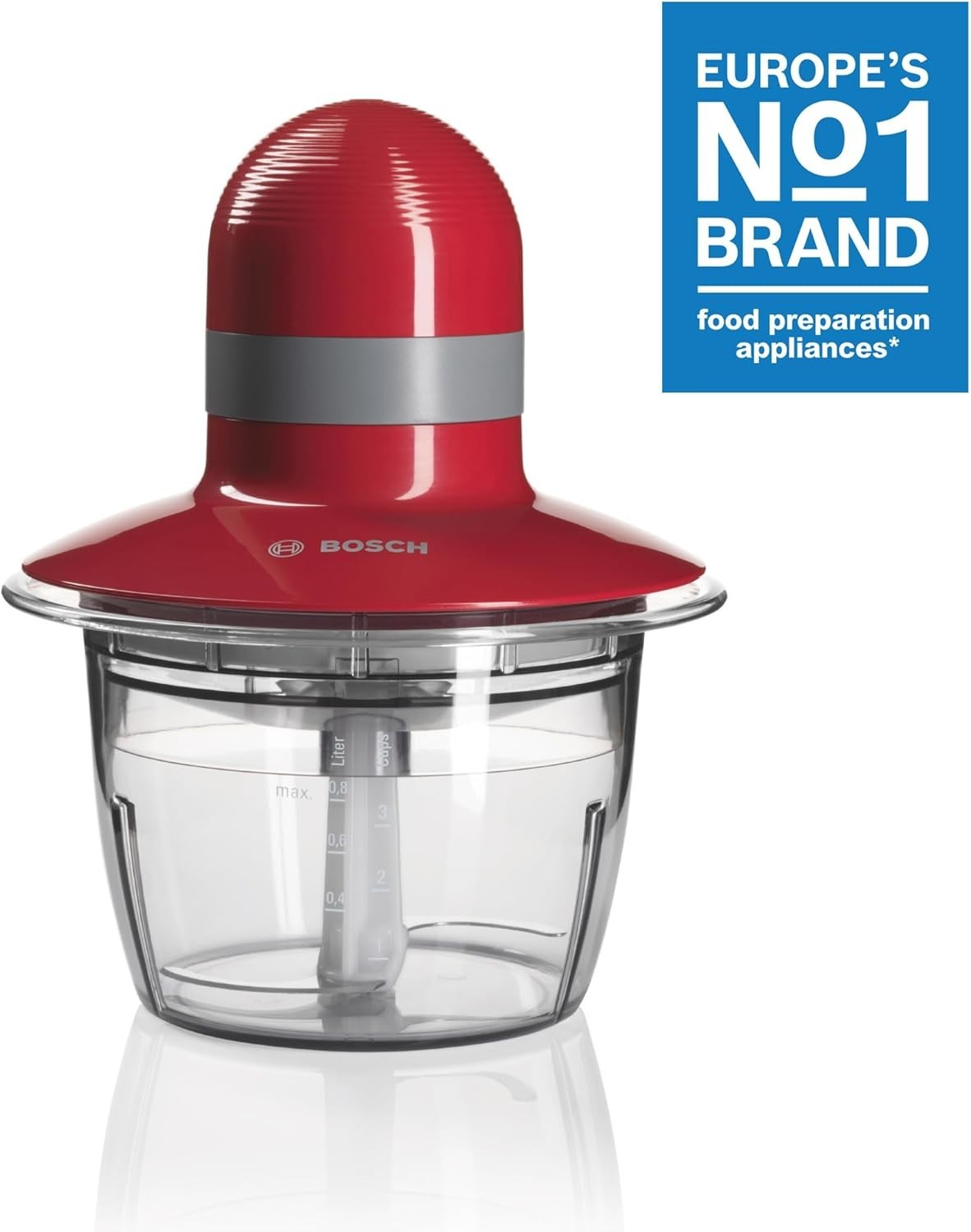 400W Electric Mini Food Chopper 0.8L | Compact Blender for Veg & Meat