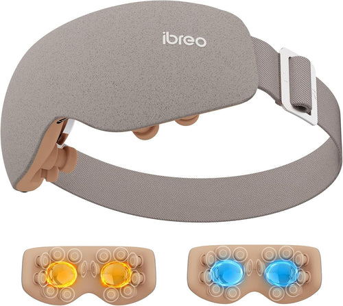 Hot & Cold Eye Massager with Vibration Bluetooth Music Lightweight Relaxer
