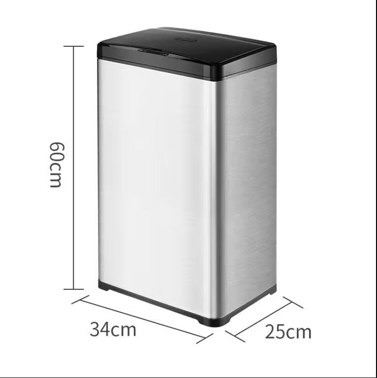 42L Stainless Steel Motion Sensor Kitchen Bin Touchless